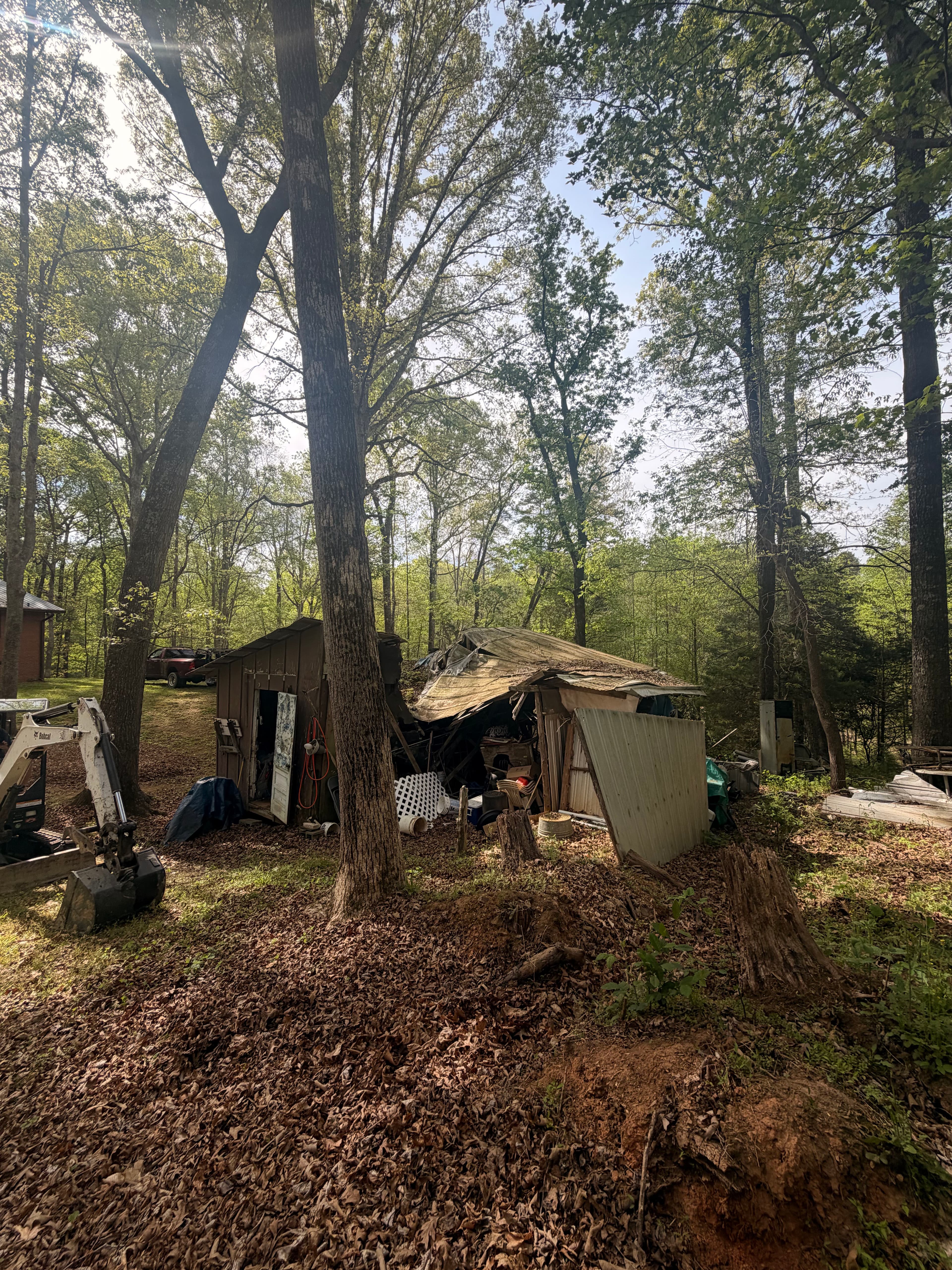 Project Old Backyard Shop Demo and Full Debris Removal image