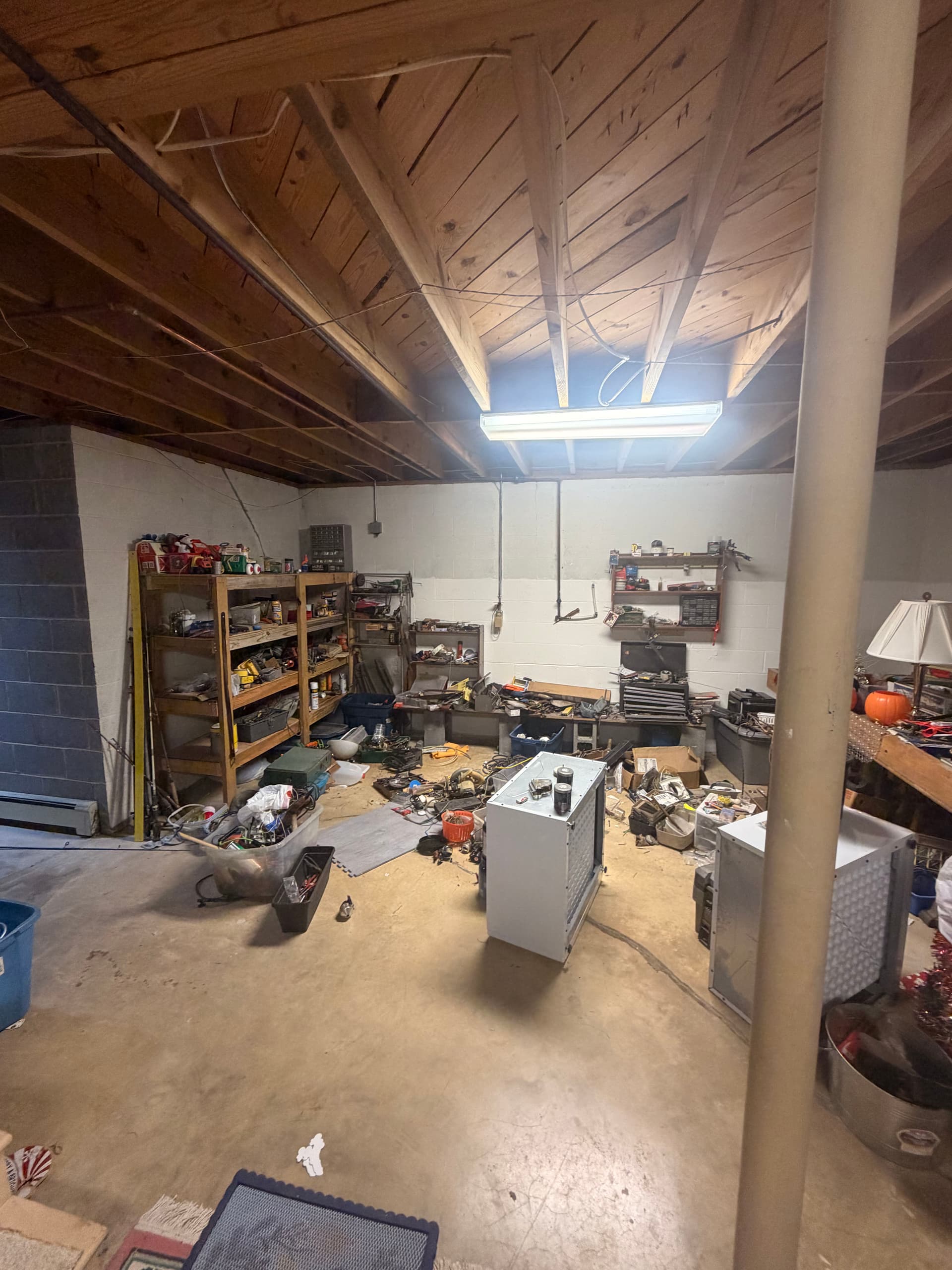 Gallery photos for Full Basement Cleanout Clears Years of Accumulated Junk in One Day: Image #2
