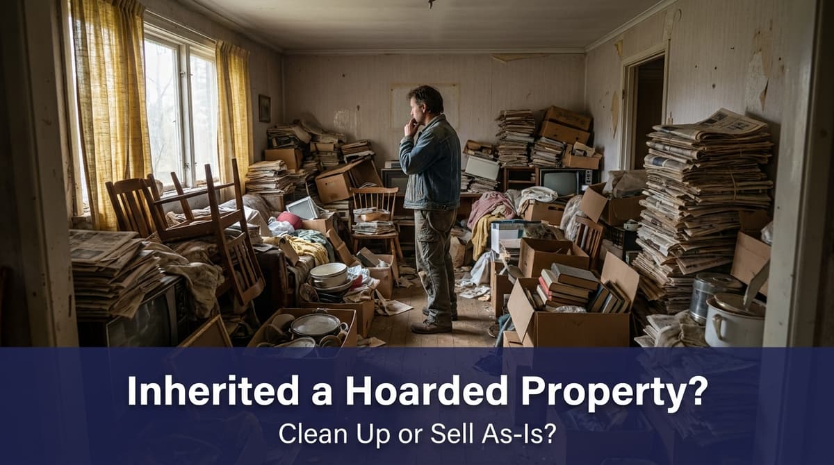 Featured post - Inherited a Hoarded Property? Clean Up or Sell As-Is?